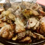 モモ焼き(塩こうじ)（薩摩地鶏と地酒のお店 地鶏亭 仁）