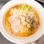 【新商品】牡蠣ラーメン(牡蠣酒場すずきんち)