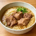 Non-Spicy Chunks Meat Ramen ノンスパイシーチャンクミートラーメン(HALAL KAREMEN KING)