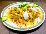 プラウンビリヤニ Prawn Biryani（TAJ-2）