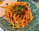 自家製生パスタ 生うにのバーリ風(トラットリア ラ タルタルギーナ)