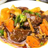 牛肉の麻辣煮 Hot and Spicy Beef(中華料理 成都 高円寺本店)