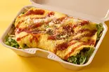 【沖縄名物】オムタコライス Omu Taco Rice（【濃厚チーズ＆アボカド】天才のタコライス 緑橋店）