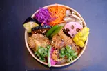お母さんの唐揚げ弁当(やみつき ネギ塩)（炭火焼きとおばんざい弁当 せん 渋谷店）