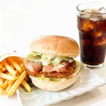 厚切りベーコンバーガーセット(味吉)