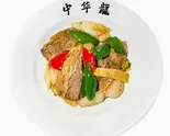 牛バラ肉の醤油煮込み(牛骨ラーメン不二家)