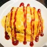 オムライス 大盛（中華家 隆華）