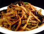 【四川魚香肉絲】ユーシャンロース(銀座香菜チャイナGinzaShansaiChina)