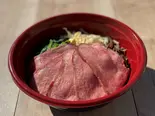 熟成上タン塩丼 Aged beef tongue salt bowl（牛とスープの東大門市場 神楽坂店）