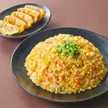 チャーハンダブル 揚げ餃子(5個)セット（チャーハン 皇王 上目黒店）