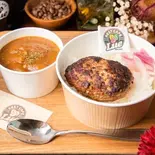 LUE特製ハンバーグカレー（レストハウス・ルー）