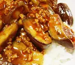 麻婆茄子丼(香港菜館)
