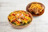 チーズタコスサラダボウル ポテトチキンセット（tacos salad bowl 新宿歌舞伎町店）
