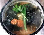 梅海苔うどん(うどん焼き鳥処 ぽらりす)