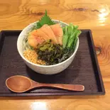 博多明太子と高菜のお茶漬け(海鮮&うなぎのはまちゃん)