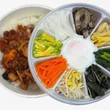 ブルダック野菜ビビンパ(クァンジャン市場)