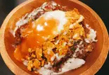 【温玉】ゴロゴロお肉のタコライス(ミニ) Chunky Meat  Taco Rice（ゴロゴロお肉の牛タコライスと参鶏湯(サムゲタン) 志村坂上店(カラオケCLUB DAM 志村坂上店)）