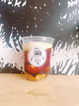 ミックス芋団子黒糖ラテ（御黒堂 竹ノ塚店）