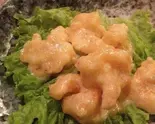 芝海老エビマヨネーズ和えPrawns in Special MayonnaiseDressing（中崋苑）