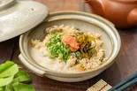 【最強の組み合わせ】高菜明太とろろ鶏釜飯（健康応援食〜釜飯日和〜もぐら大正店）