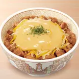 3種のチーズ牛丼 Gyudon w/ 3 Cheeses(すき家 福岡舞鶴店)