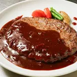 牛ハンバーグステーキ 特製ソース 300g（おきらく食堂 イセザキ店Okirakushokudou Isezakiten）