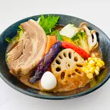 角煮と14種の野菜カレー（スープカレーこうき屋 岸里店）