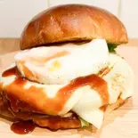 中洲テリヤキバーガー（中洲バーガー(中洲ホルモンセンター)）