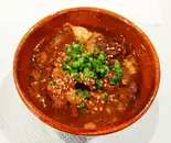 どてもつ(牛スジともつの味噌煮込み（焼鳥大将 笹丘店）