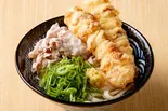 肉ちくわ天うどん（うどんと肉 角立 西新店）