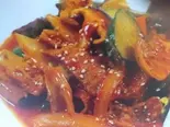 【辛口】 牛ホルモン野菜炒め(ニューこけこっこ)