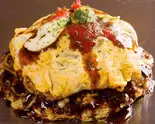 特製モダン焼き いか玉 / ぶた玉(かんろ浜松町店)
