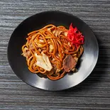 武蔵流 豚ソース焼きそば(麺並)≪3391≫（鉄板焼きそば 武蔵 京橋店）