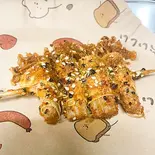 エノキの干し豆腐卷き串 1本(豆腐皮卷金针菇)（阿松麻辣烫 炸串）