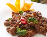 牛肉のオイスターソース炒め（中華料理 菜香菜 東陽町店）