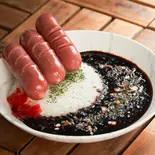 極・黒カレー【フランク】（curry＆burger Greco）
