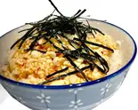 冷やしピリ辛豆腐ぶっかけ丼(小) Cold Spicy Tofu Rice Bowl (Small)（麺屋龍）
