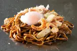 おた福ソースとろ玉海鮮焼きそば(お好み焼き おた福商店 八王子・日野店)
