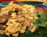 牡蠣と玉子のオーチェン oyster omelette（マレーシア屋台料理 ちりばり 五反田本店）