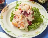 名物ポテトサラダ（ろしあ亭 大きなロールキャベツ 元祖白いビーフストロガノフの店）