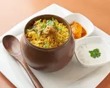 チキンビリヤニセット Chicken Biryani Set（カレーリーブス錦糸町）