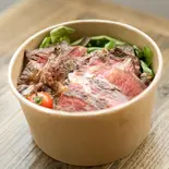 アンガス牛のペッパーステーキ丼（GRAND TABLE / 森山珈琲）