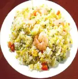 エビチャーハン Shrimp Fried Rice（中国飯店 精華楼）