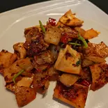 ハツモトのクミン炒め 孜然心管（中華ビストロ享京味シャンジィンウェ）