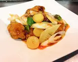 牡蠣の炒め物（四川食房福龍）