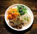 ナムル4種盛り(韓国料理 トンマッコル 上野店)