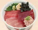 079】まぐろ尽くし丼（海鮮寿司めちゃんこ 博多駅筑紫口店）