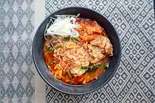 豚キムチクッパ（あったかクッパとチヂミのお店『のこのこ』）