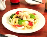 三種の海鮮炒め（知味軒）