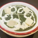サグパニールカレー Saag Paneer Curry（NEW HYDERABAD）